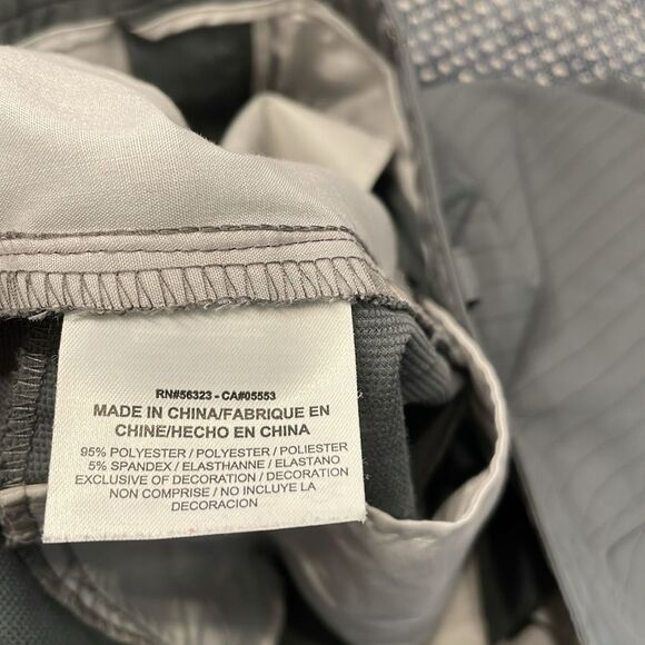 Nike Tour Performance Gray Striped Dri Fit Golf Pants Size 40x32 - Picture 9 of 11